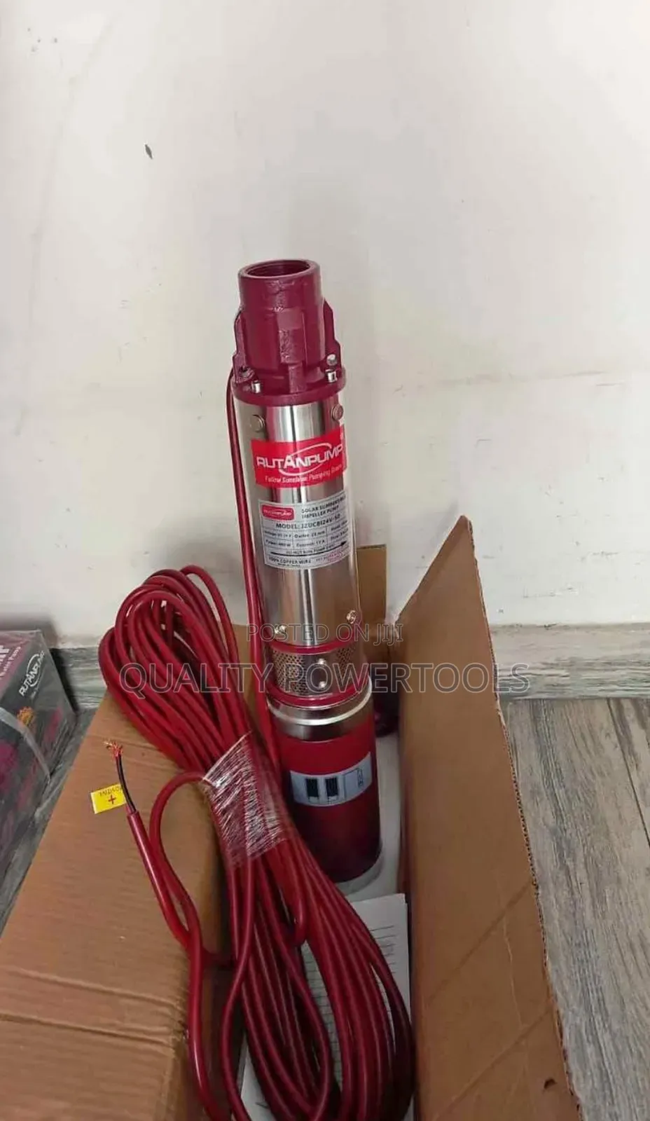 48v 400w Rutan Solar Submersible Water Pump