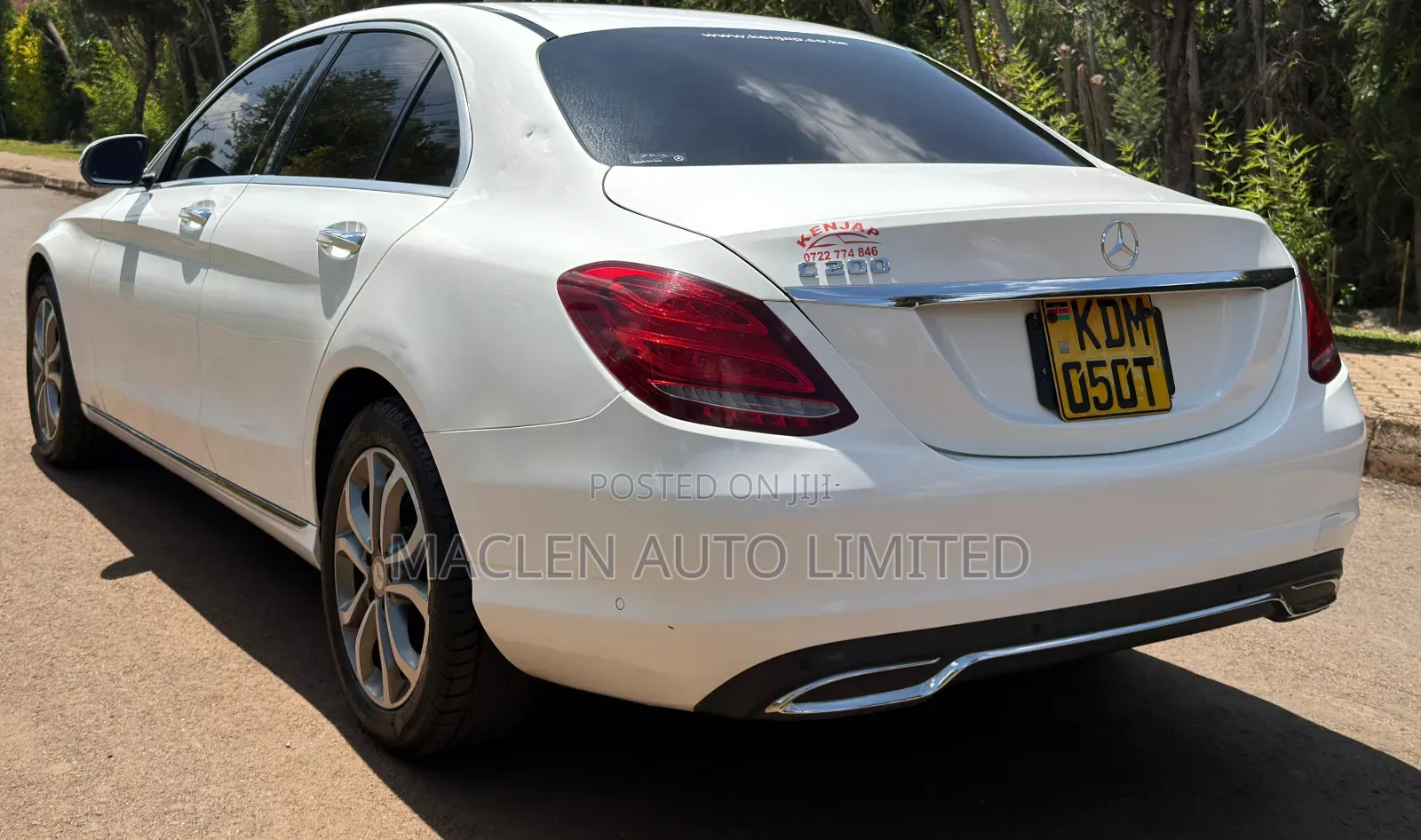 Mercedes-Benz C200 2016 White