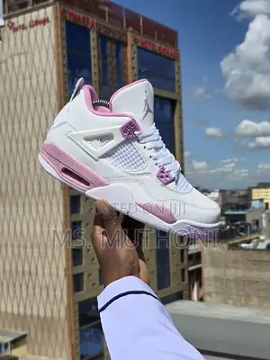 Nike Air Jordan 4 Retro Fuschia Sneakers Size 36-40