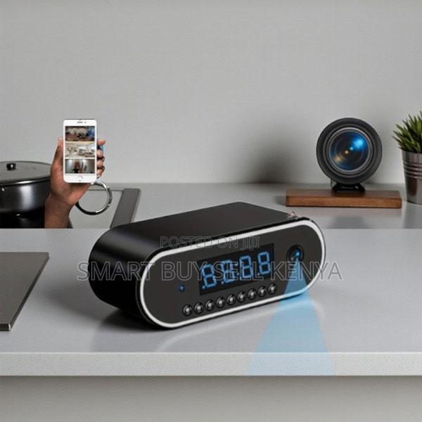 Advanced Spy Camera 1080p Full Hd Table Clock Wifi Spy Hidden Camera