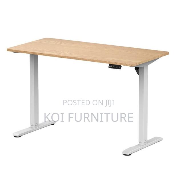 Office Desk; Adjustable 1.2m Top Sit Stand Working Electric Table - thumbnail 2