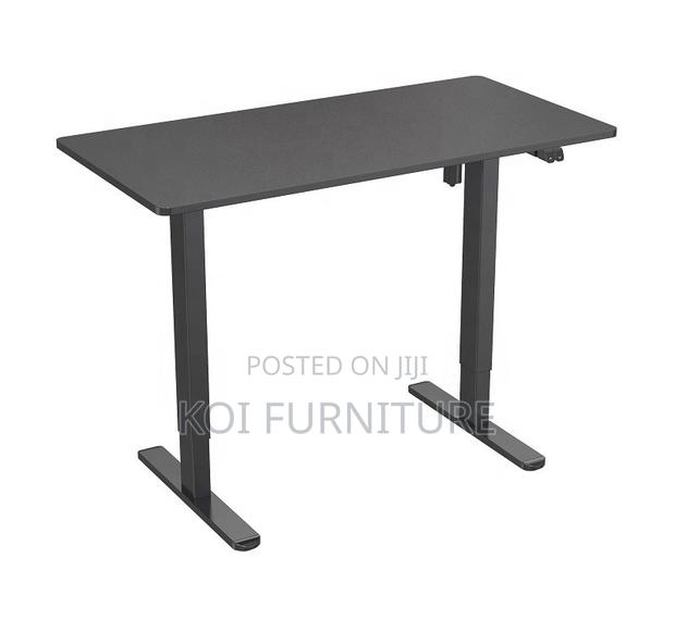 Office Desk; Adjustable 1.2m Top Sit Stand Working Electric Table - thumbnail 3