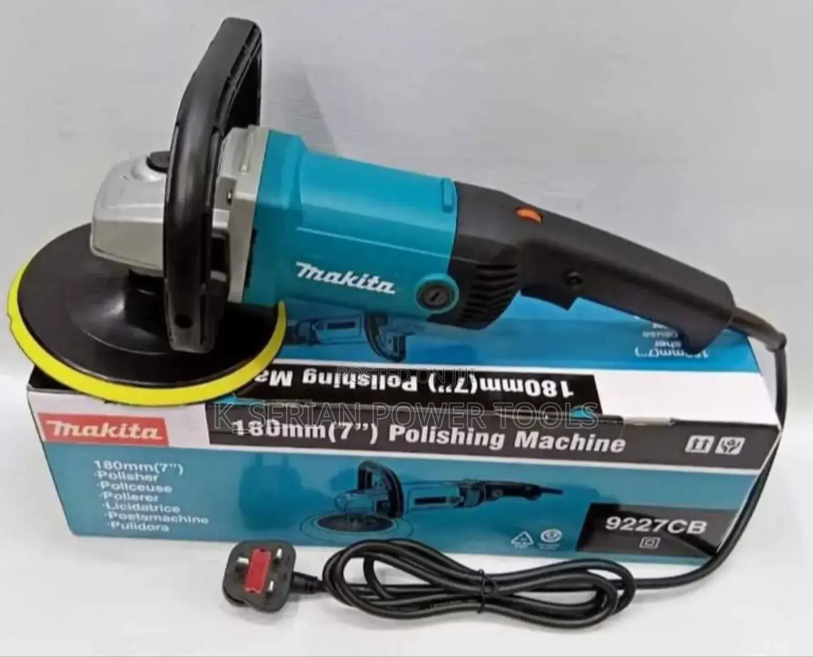 Makita Polishing Machine 180mm/7" Buffing Machine