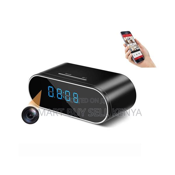 1080p Full Hd Mini Table Clock Wifi Connectivity Spy Hidden Camera