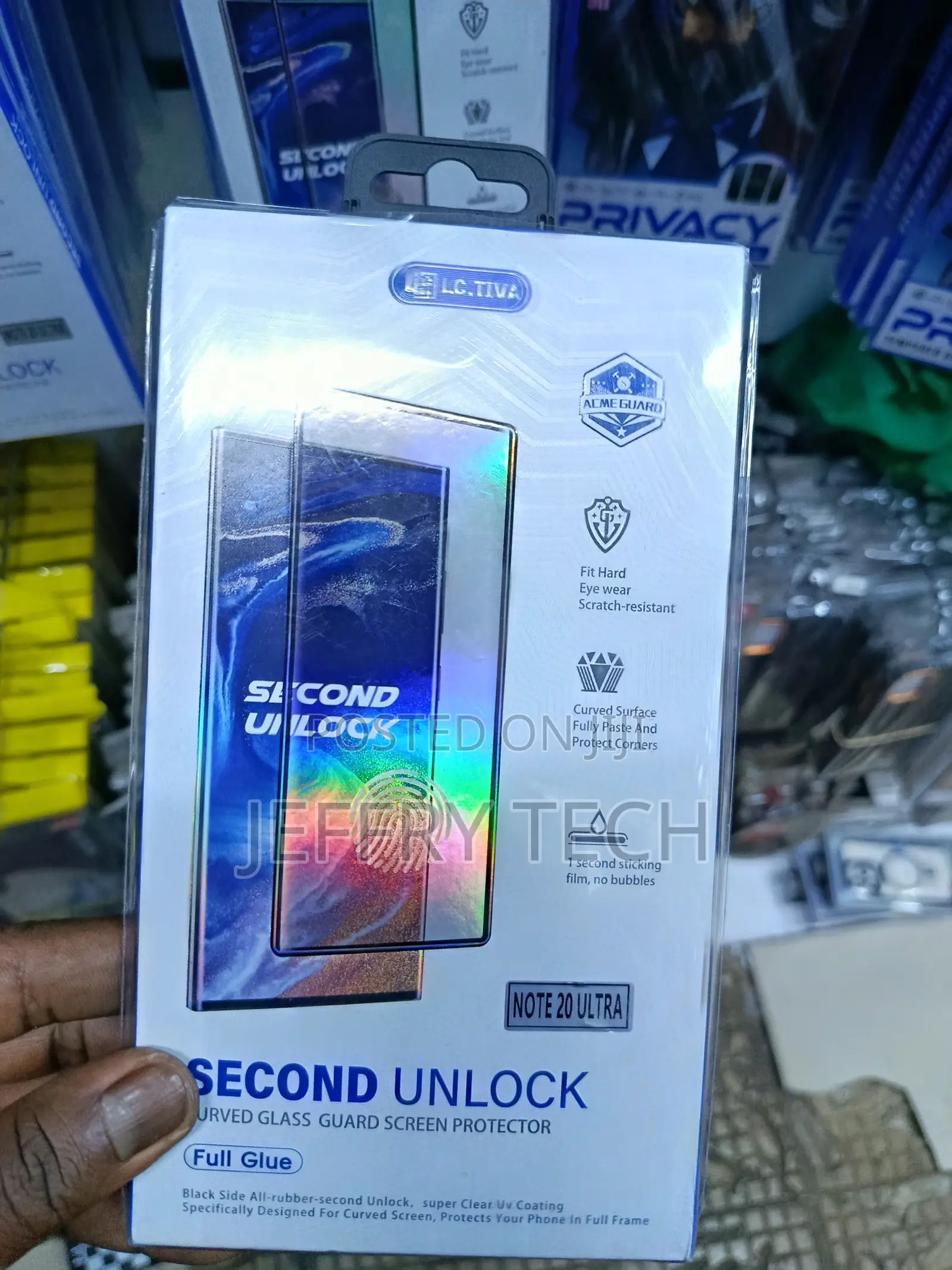 Dexn Samsung Galaxy (Note 20 Ultra 5g) Tempered Glass Screen Protector
