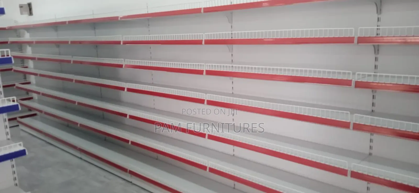 Quality Double Sided Supermarket Shelves