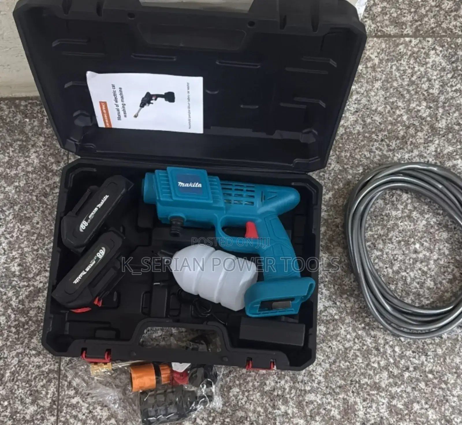 88v Cordless Makita Carwash Machine/Car Wash Machine