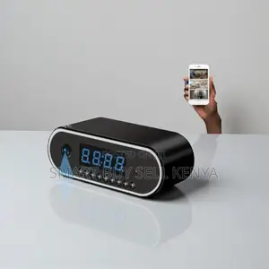 Space-Saving Size 1080p Full Hd Table Clock Wifi Spy Hidden Camera