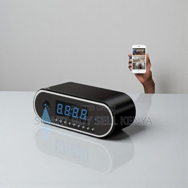 Space-Saving Size 1080p Full Hd Table Clock Wifi Spy Hidden Camera