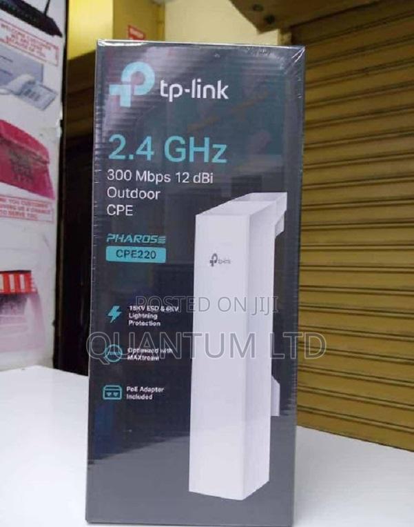 Tp-Link 2.4ghz 300mbps 12dbi Outdoor Cpe - Tl-Cpe220