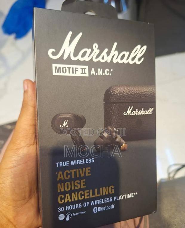 Marshall Motif Noise Cancelling Earbuds - main view
