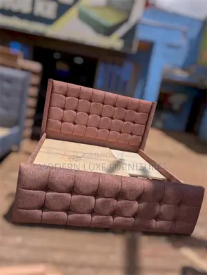 Brown 6by6 Bed/ 6 by 6 Bed/