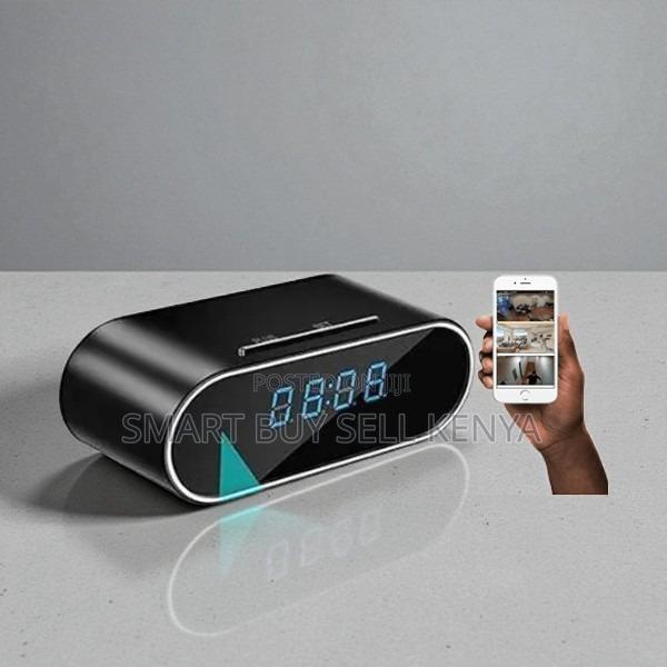 Lightweight Design 1080p Full Hd Table Clock Wifi Spy Hidden Camera