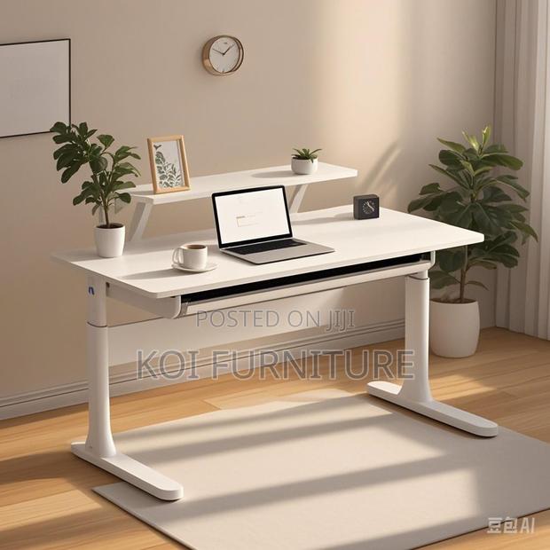 Office Desk; Ergonomic Style Working Boost Adjustable Desk