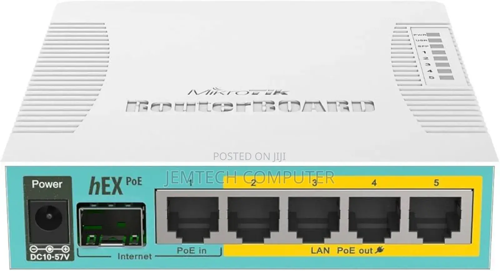 Mikrotik Routerboard Hex Rb960pgs 128mb Router Gigabit 5 Ports Poe In