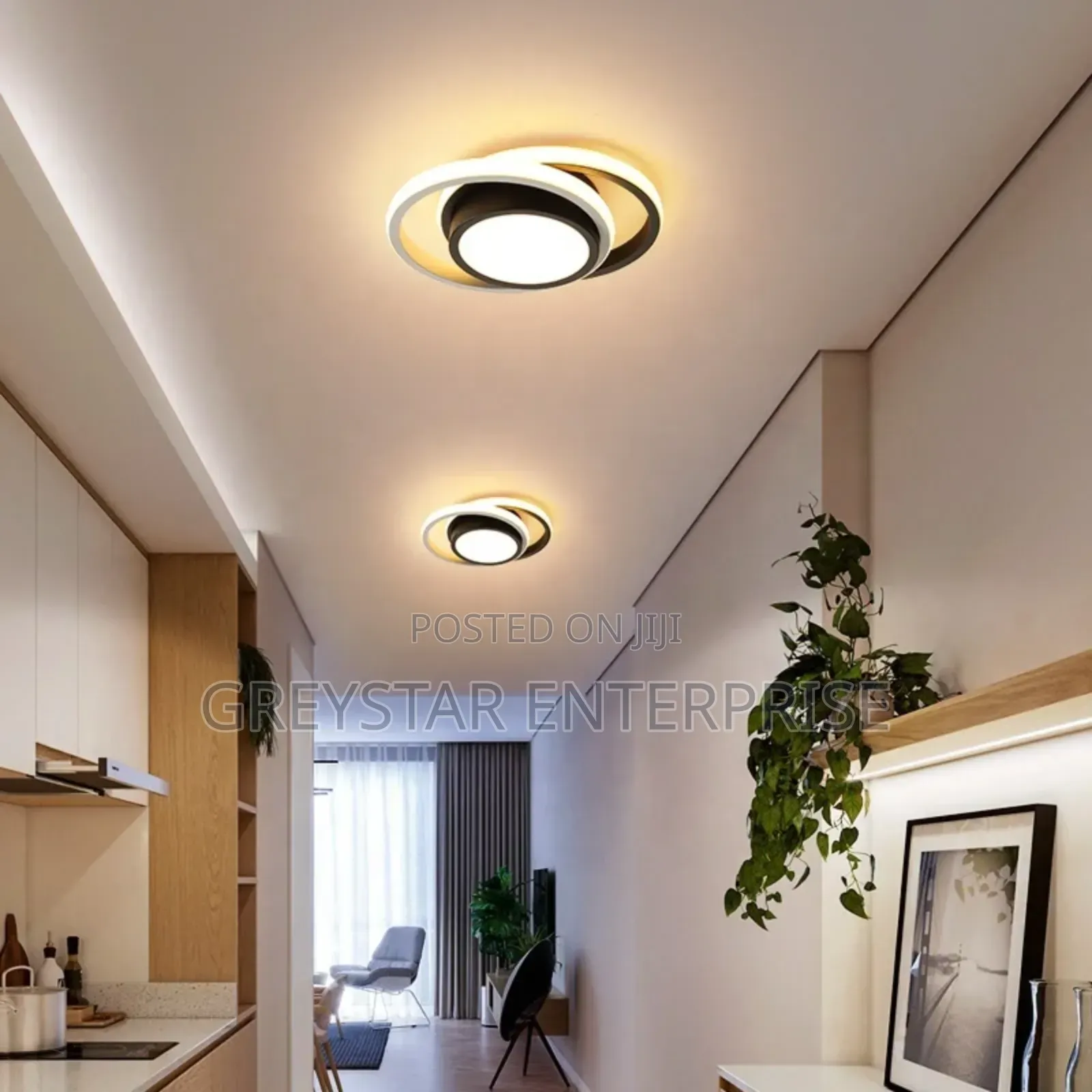 Warm Ceiling Light Modern Minimalist Led Lamp Lights