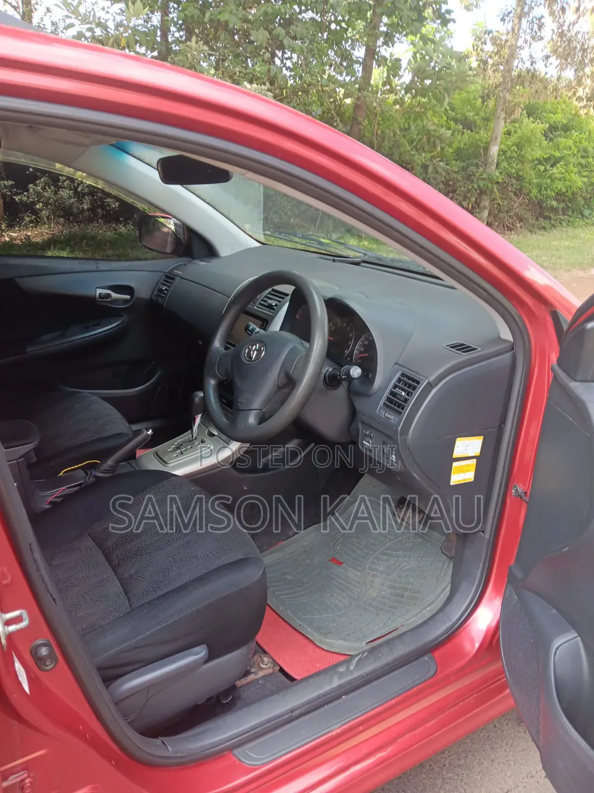 Toyota Corolla Fielder 2009 Maroon