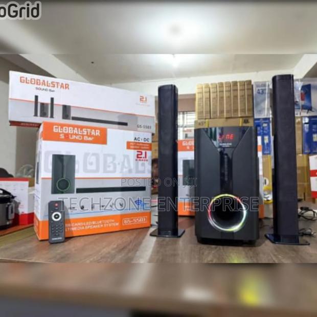 New Model 2.1ch Globalstar Sub Woofer System With Remote Control