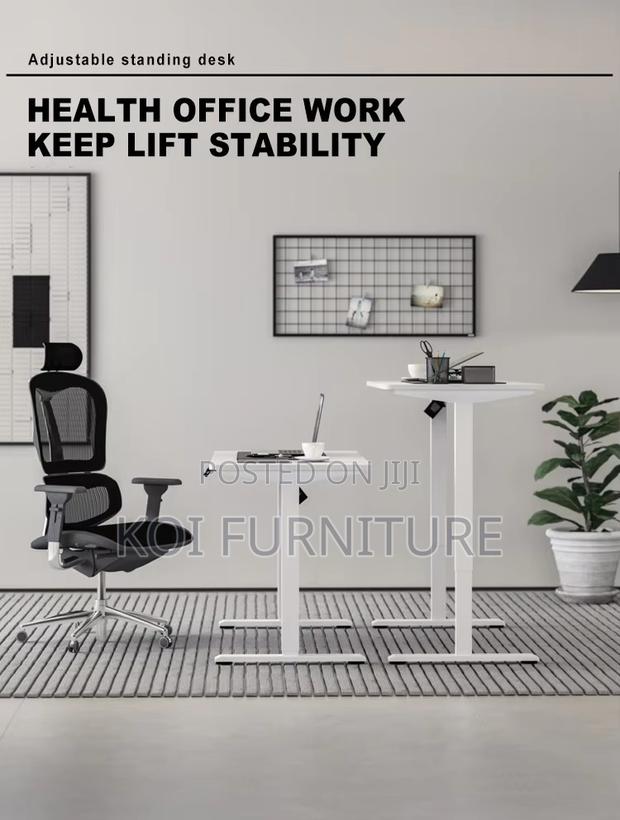 Office Desk; 1.8 Meter Height Adjustable Effortless Office Table - thumbnail 3