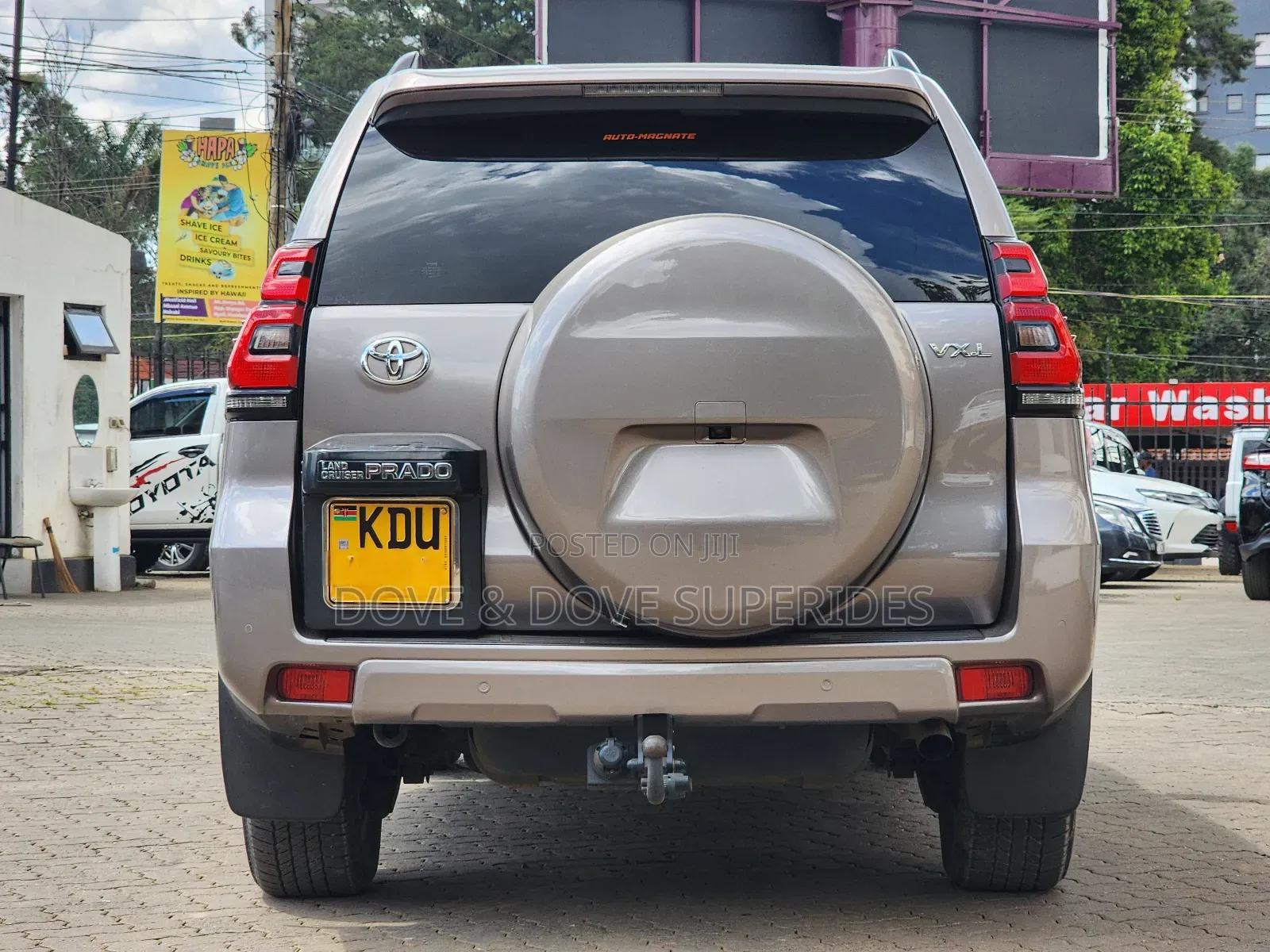 Toyota Land Cruiser Prado 3.0 190hp 2018 Gold