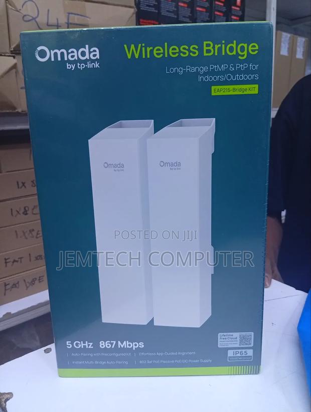 Tp-Link Eap215 Bridge Kit - Indoor/Outdoor Wireless Bridge Ap - thumbnail 2
