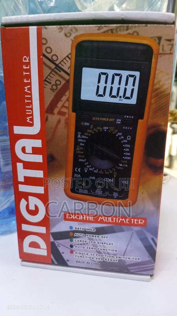 Digital Mutimeter - main view