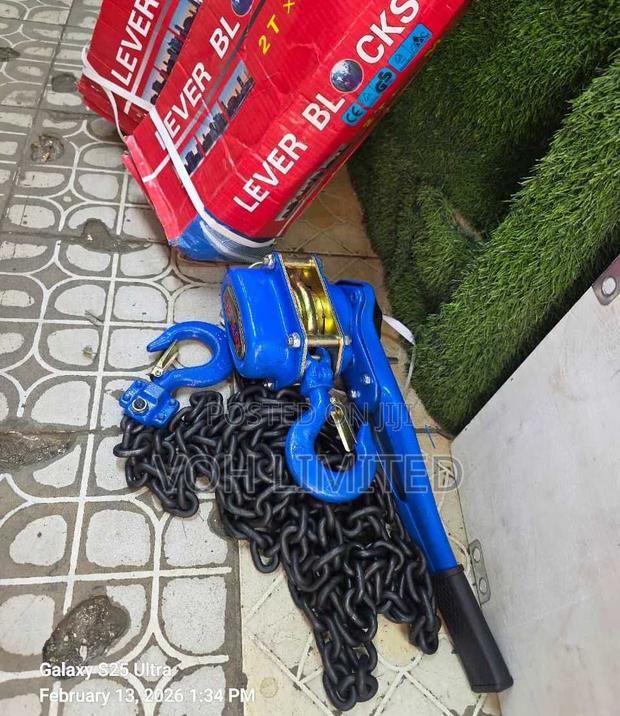 Manual Lever Chain Hoist ( Lever Block). 2t by 3m