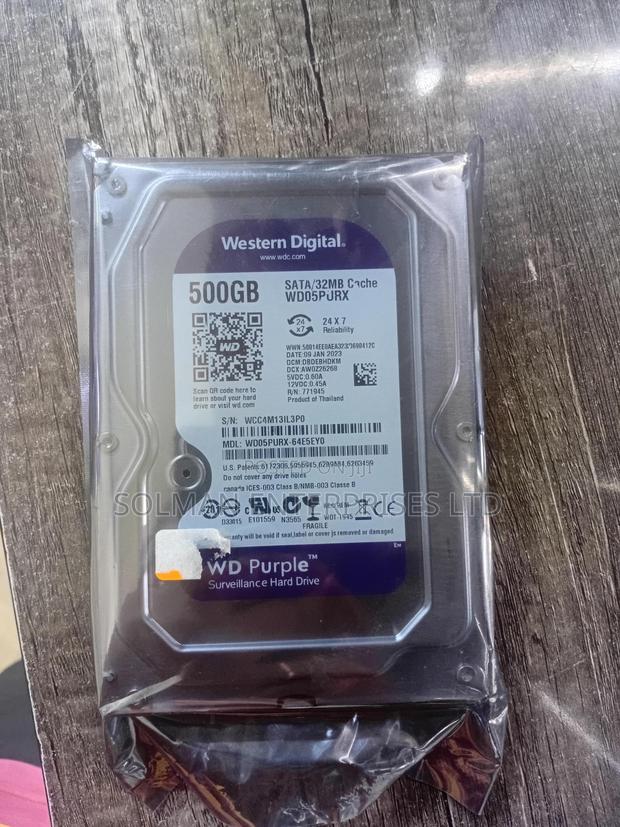 500gb Wd Purple Surveillance