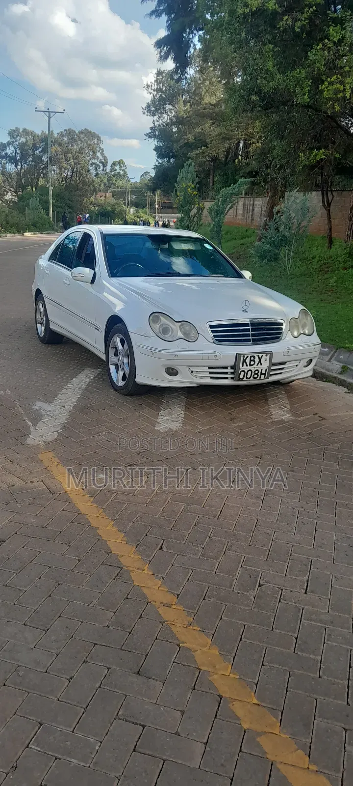 Mercedes-Benz C180 2007 White