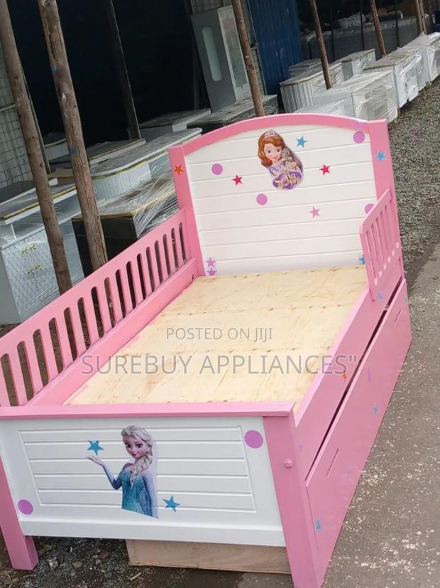 3×6 Baby Bed Frame – Durable Hardwood Kids Sleeping Solution - main view