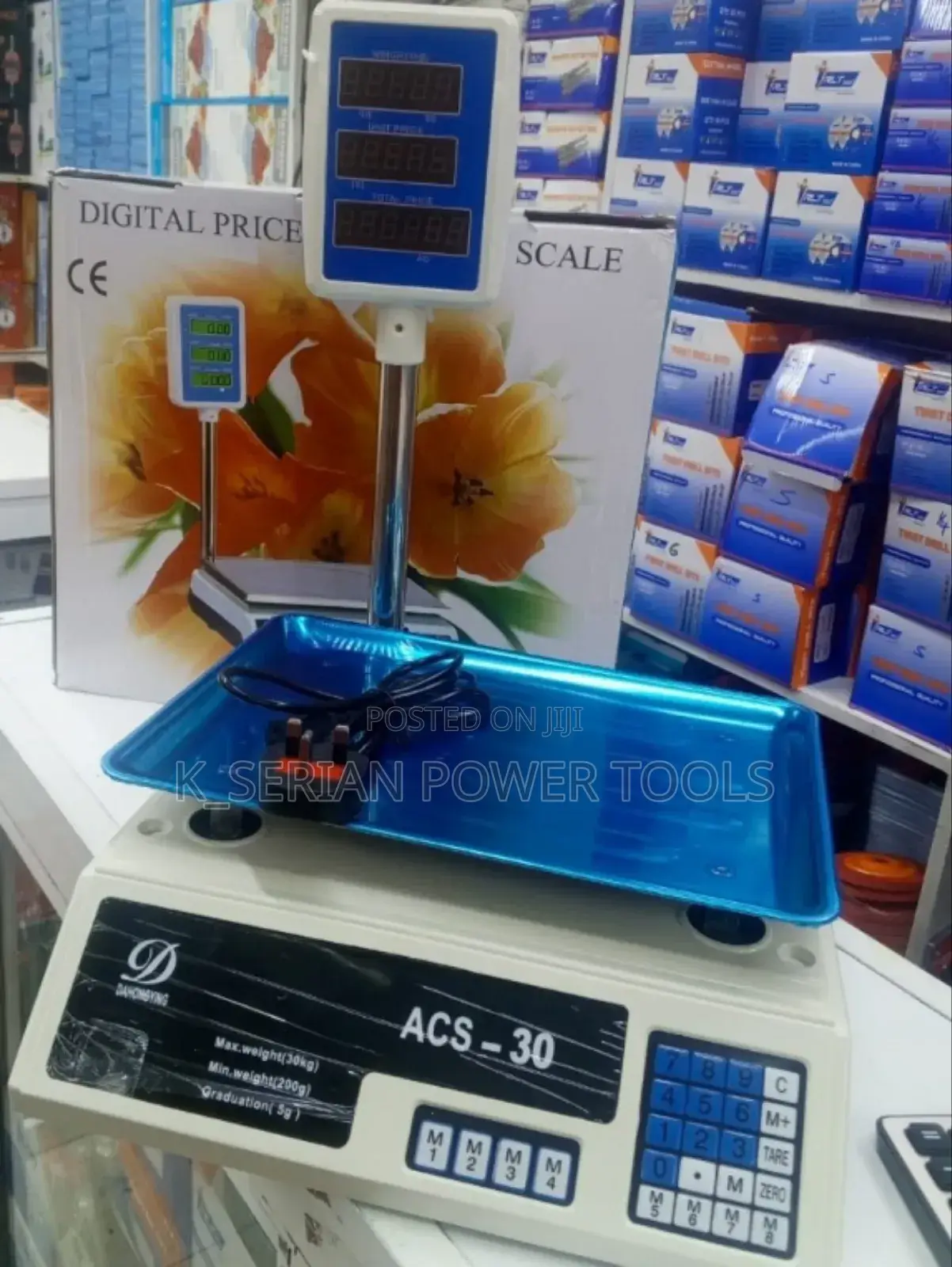 Acs 40 Digital Computing Scale/30kg Butchery Scale