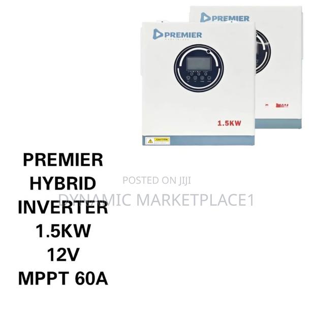 Premier Hybrid Inverter 1.5kw 12v MPPT 60a.