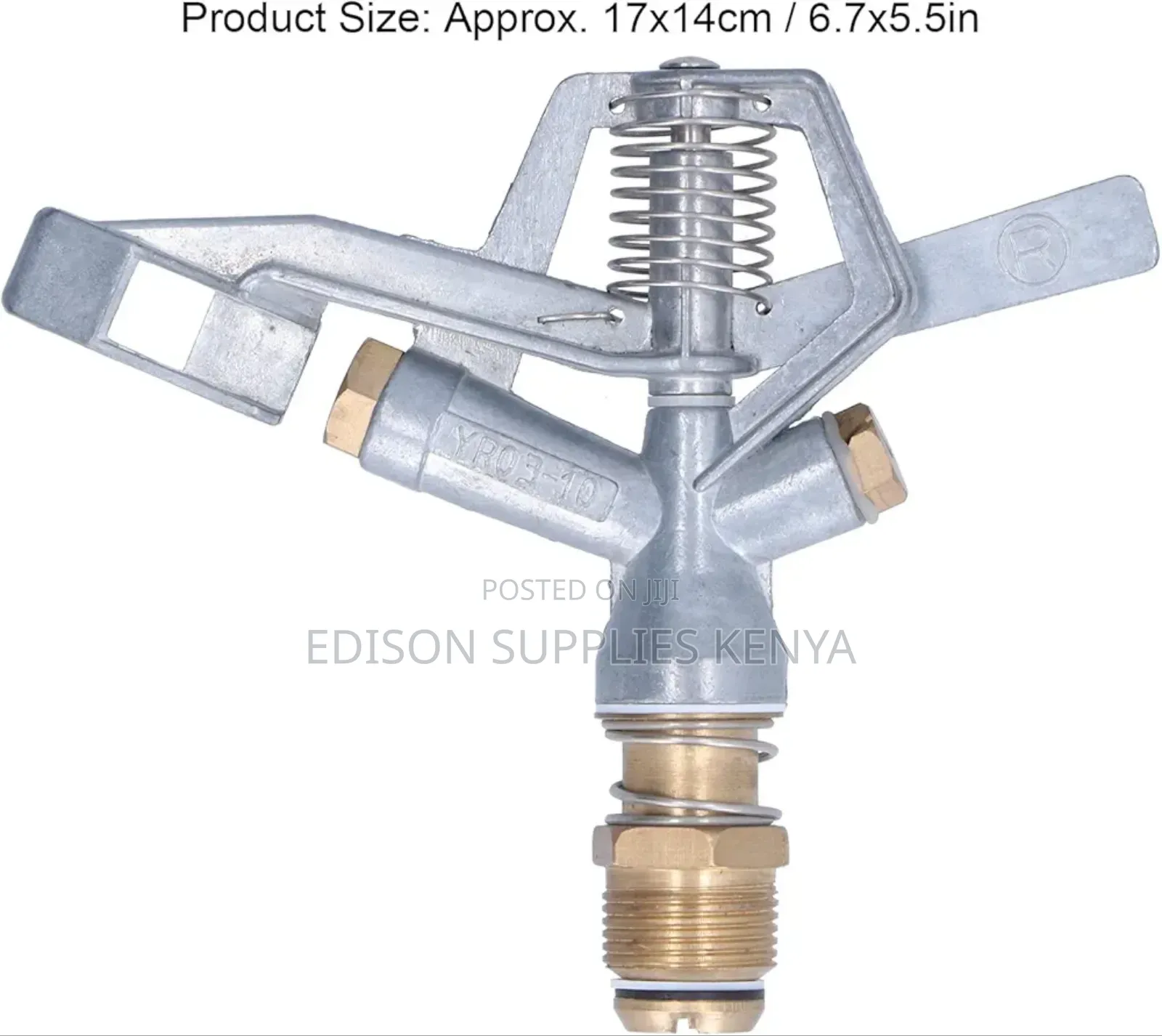 Sprinklers 3/4" Inch Metal Watering Lawn Heavy Duty Sprinkler Heads
