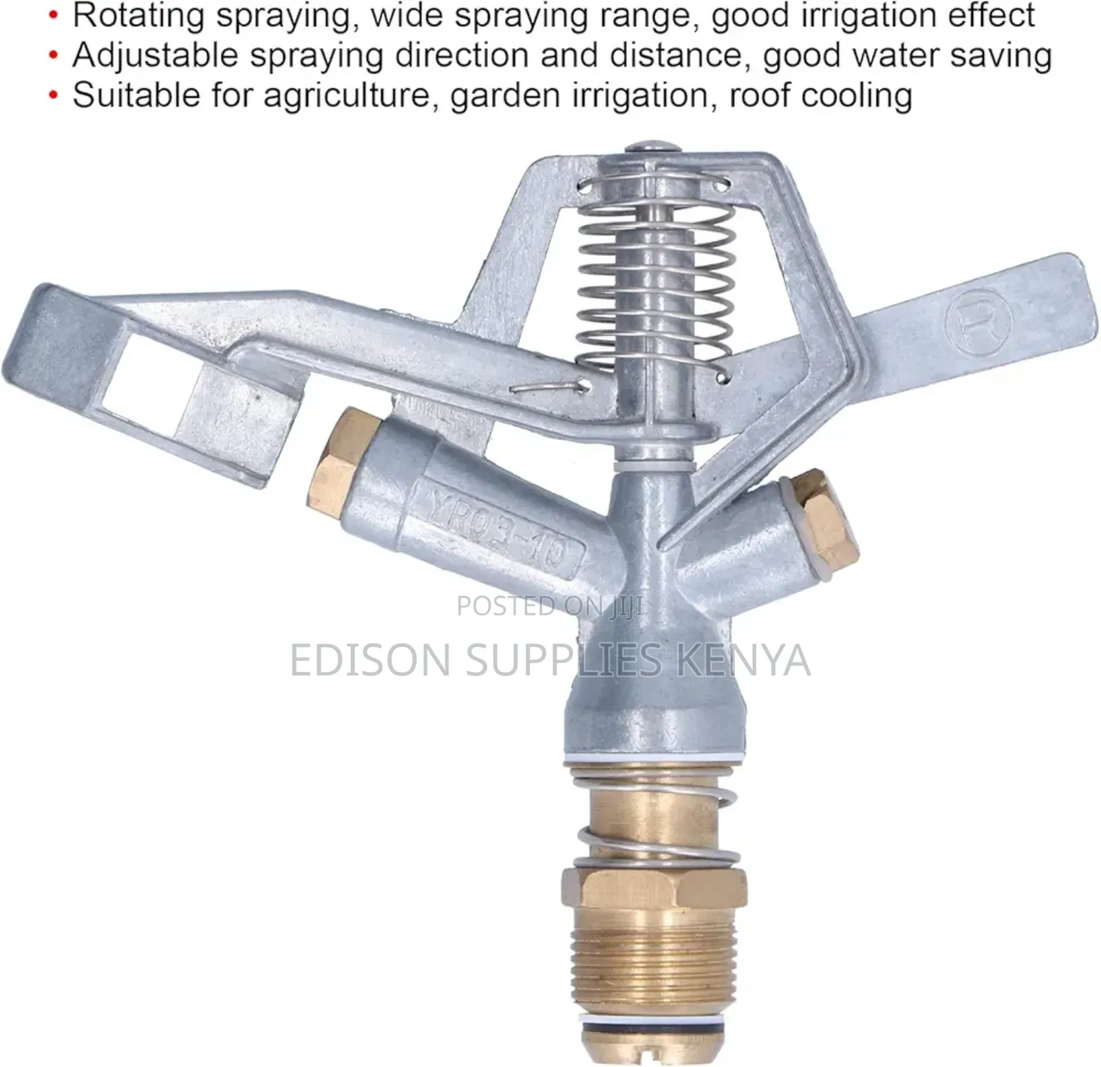 Sprinklers 3/4" Inch Metal Watering Lawn Heavy Duty Sprinkler Heads