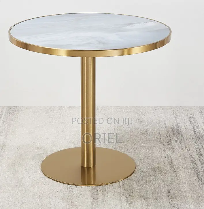 Dining Tables :- Modern Round Table for Dining Room Kitchen