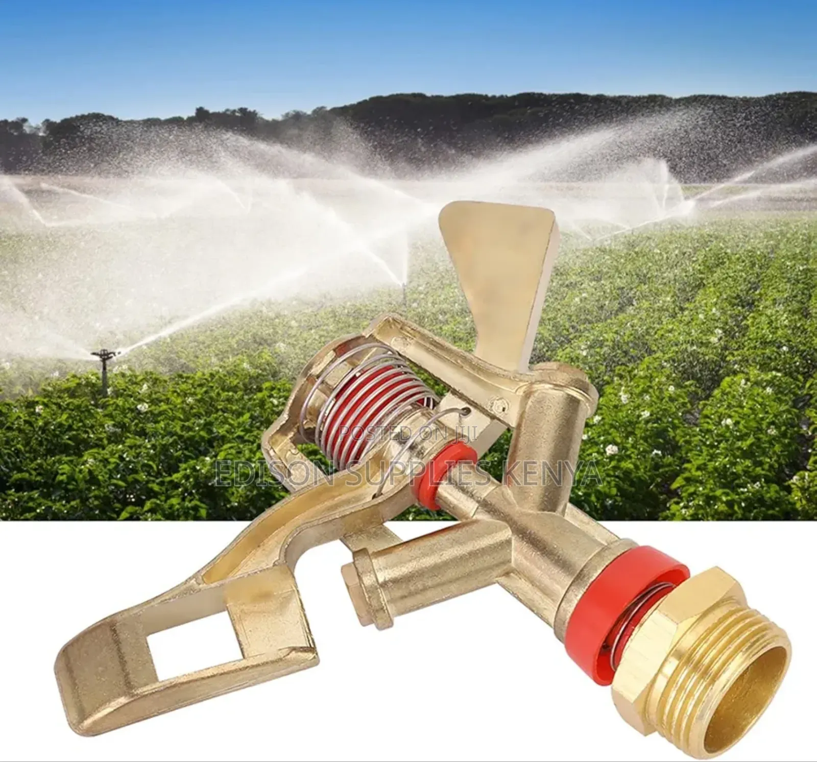 Sprinklers 3/4" Inch Metal Watering Lawn Heavy Duty Sprinkler Heads