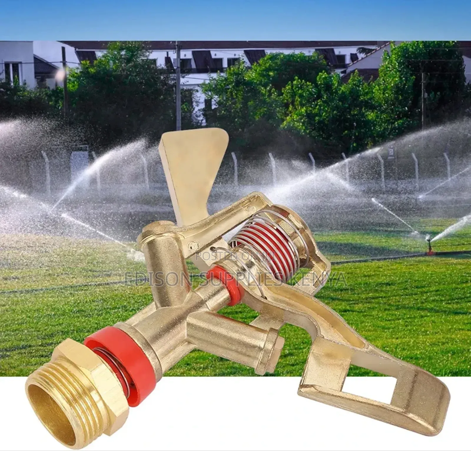 Sprinklers 3/4" Inch Metal Watering Lawn Heavy Duty Sprinkler Heads