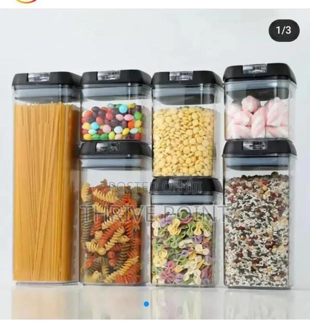 7pcs Food/Pantry Storage Containers