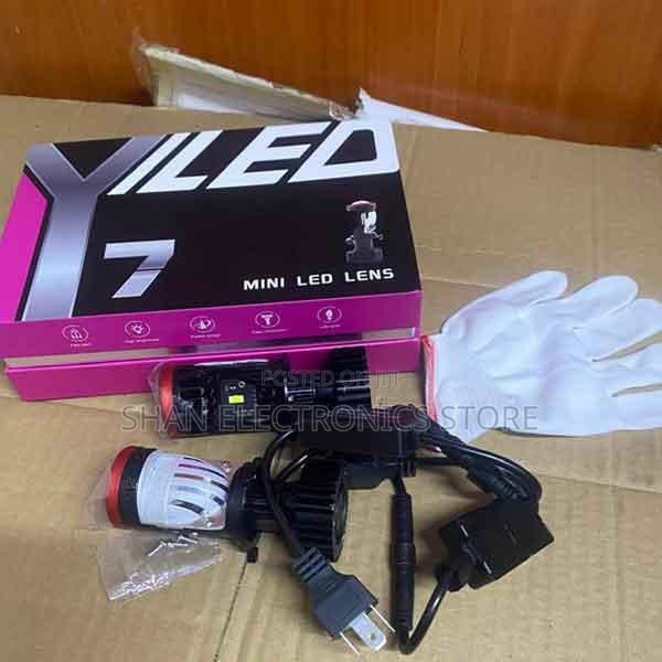 Automobile Headlight Y7 H4 Led Bulbs – Mini Projector for Cars Suvs