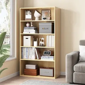 Book Shelfs :- Modern 5-Tier Corner Bookshelf for Small Spaces