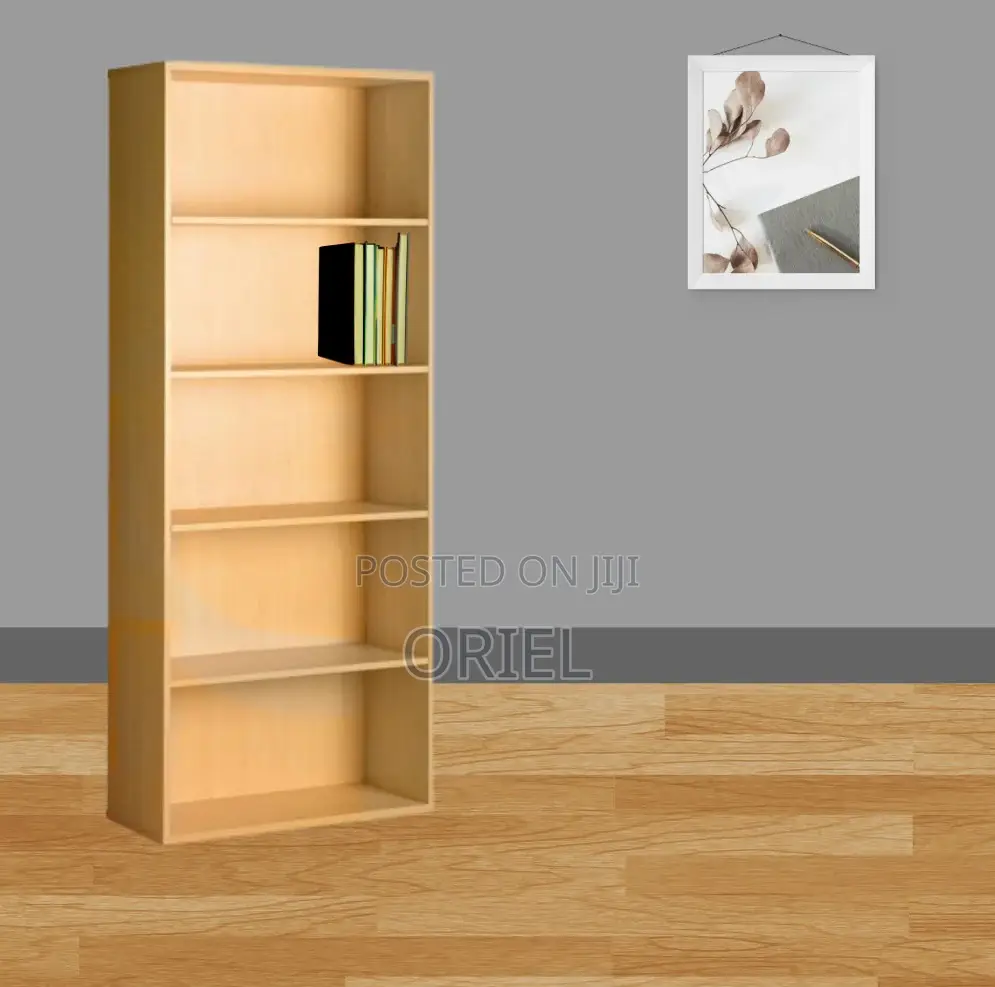 Book Shelfs :- Modern 5-Tier Corner Bookshelf for Small Spaces