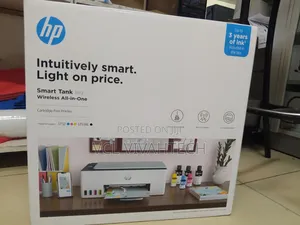 Hp Smart Tank 582 All-in-One Printer, Print, Copy and Scan - Wireless