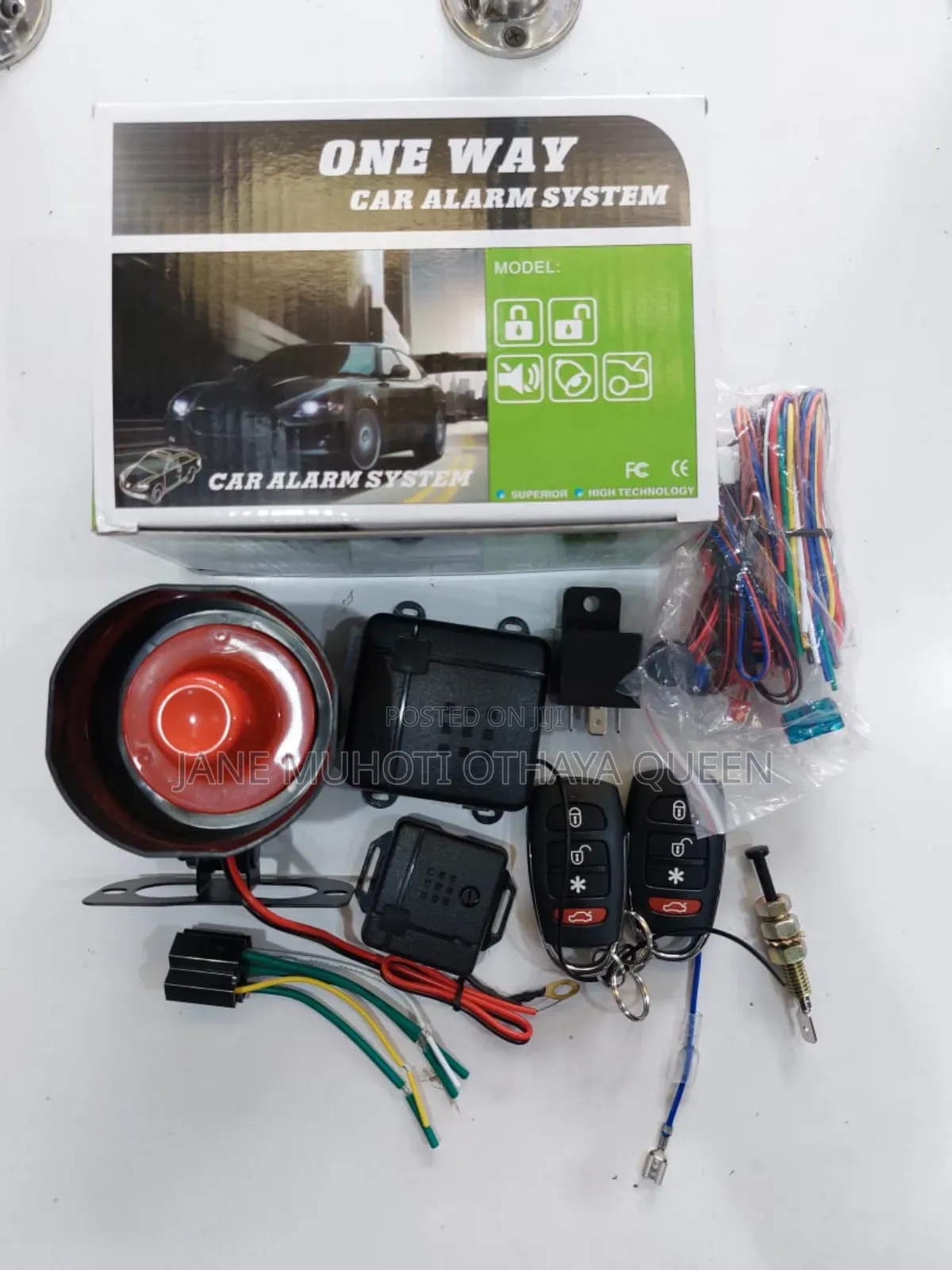 Car Alarm With Cut Out