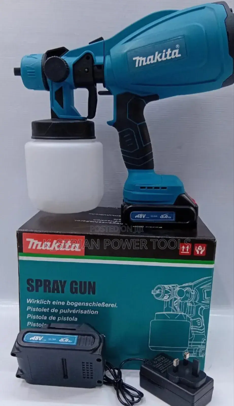 Portable 48v Paint Sprayer/48v Makita Spray Gun
