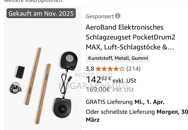 Pocket Air Drum - thumbnail 3