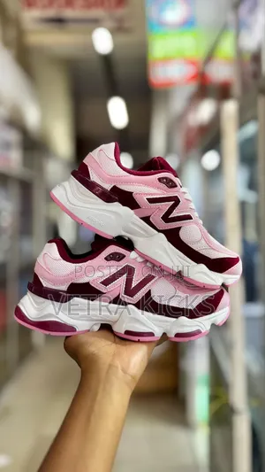 New Balance 9060 Fuchsia Pink – Trendy Chunky Sneakers