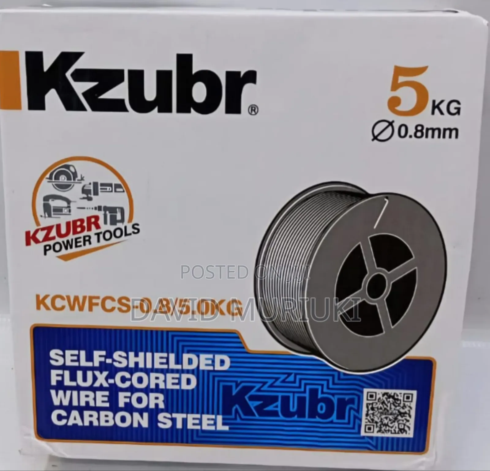 Kzubr Mig Welding Wire 0.8mm 5kg Spool.