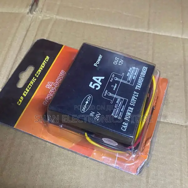 Waterproof Step Down Buck Power Regulator Dc 24v to 12v 5a 60w