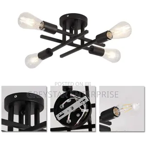 Living Room Ceiling Lights Bulb St64 Warm Light Decor Lighting