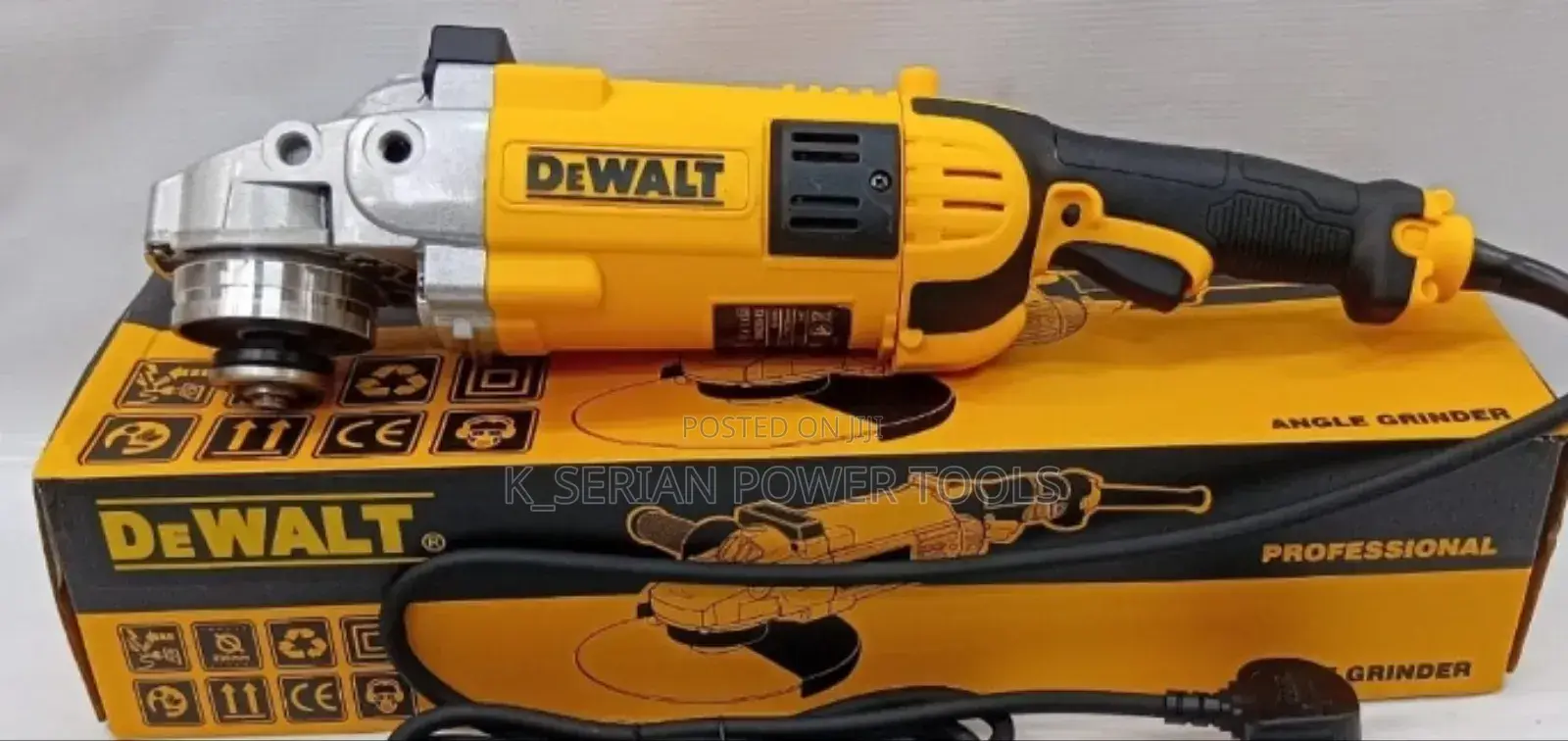 Brand New Heavy Use 9 Inch Angle Grinder/Dewalt Angle Grinder 9"